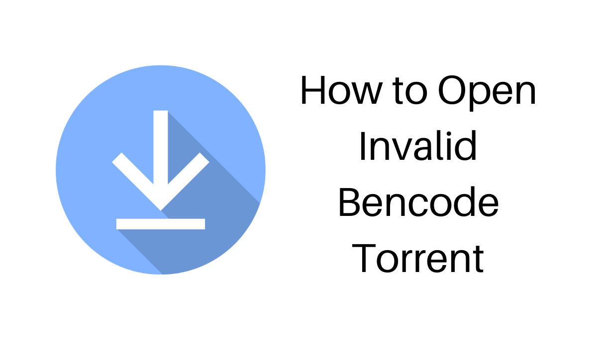 torrent not valid bencoding mac