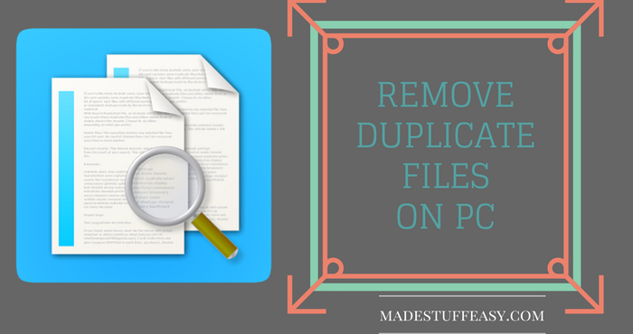 finding duplicate photos on pc