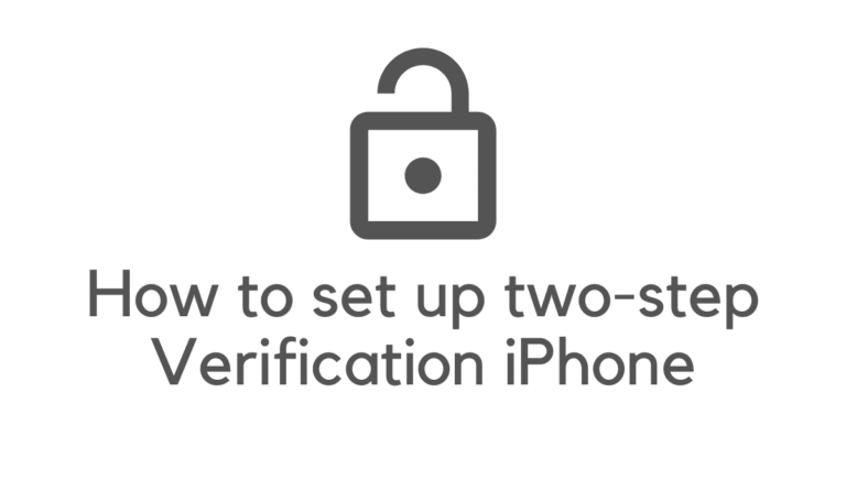 How To Setup Two Factor Authentication on iPhone