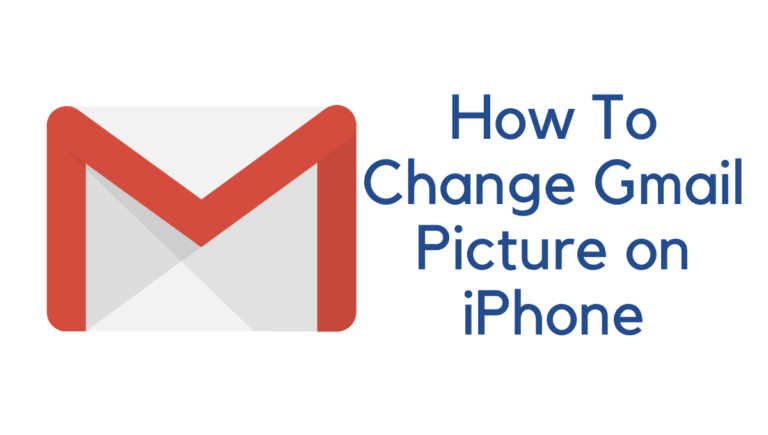 How To Change Gmail Picture on iPhone