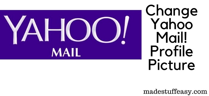 how to change yahoo mail picture