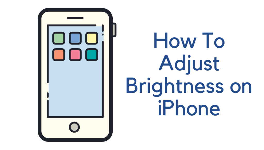 how to change iphone brightness