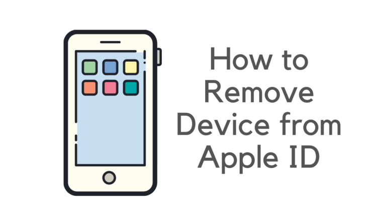 How to Remove Device from Apple ID