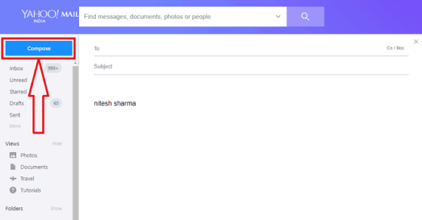 How Do I Attach a Photo to an Email on Yahoo Mail - Made Stuff Easy