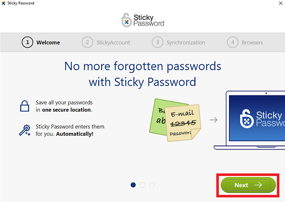 sticky password free password manager