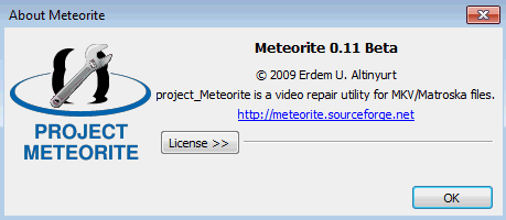 meteorite video repair