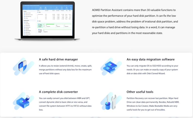 AOMEI Partition Assistant 9 Review – Manage Your Hard Drive & Partitions Safely