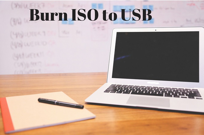 how to burn an iso image onto a usb stick