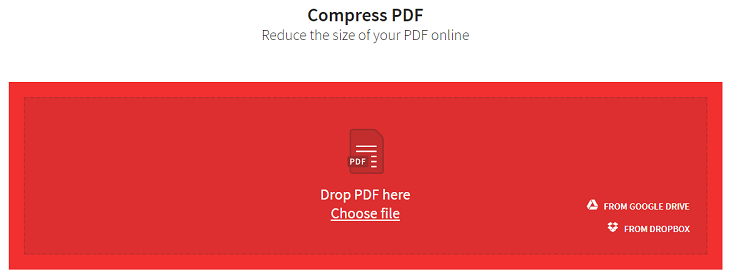 compress pdf online to 100kb