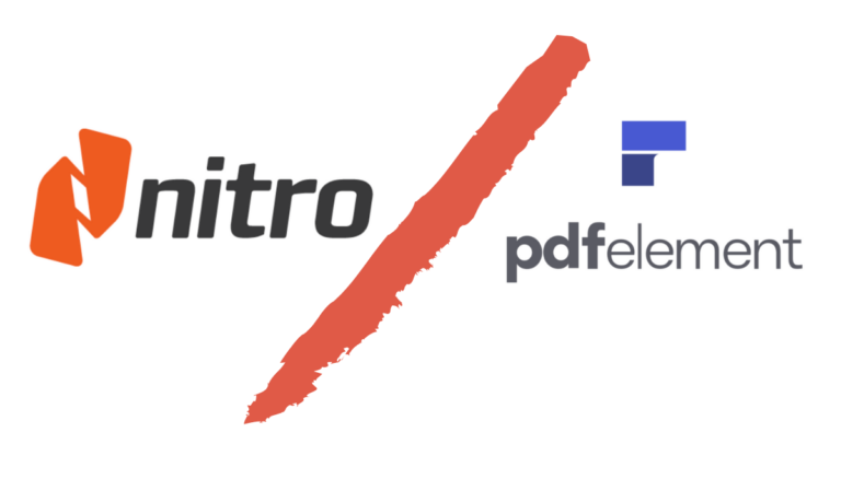 Nitro Pro vs PDFelement: Comparison & Review