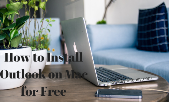 how to install outlook in mac