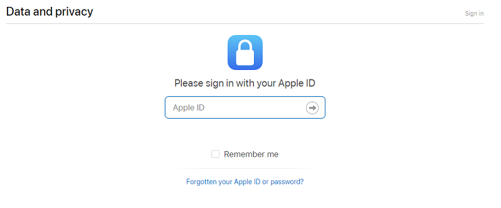 apple data and privacy