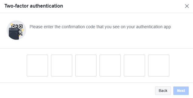 facebook authentication