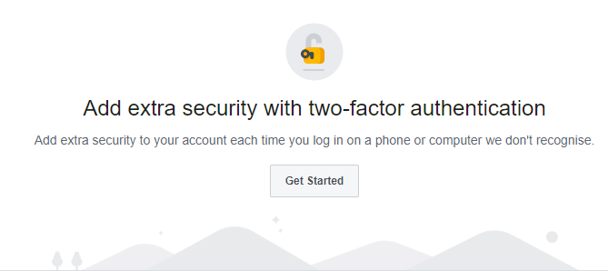 facebook two factor authentication