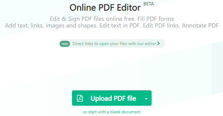 pdf editor sejda
