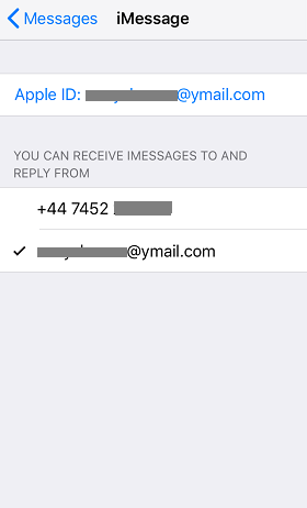 how to get your phone number to work on imessage