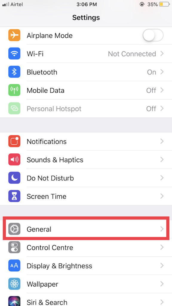 ios general