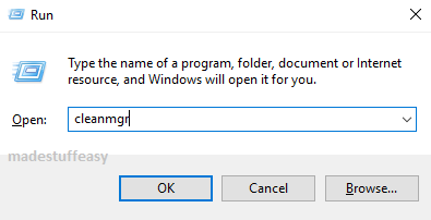 cleanmgr