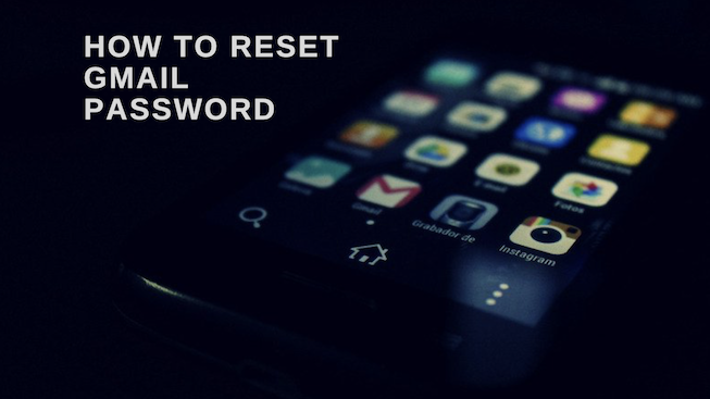 How to Reset your Gmail Password