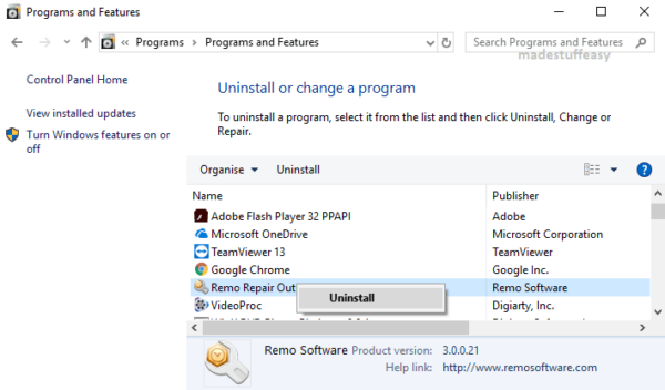 How to Uninstall Software on Windows 10 - Made Stuff Easy