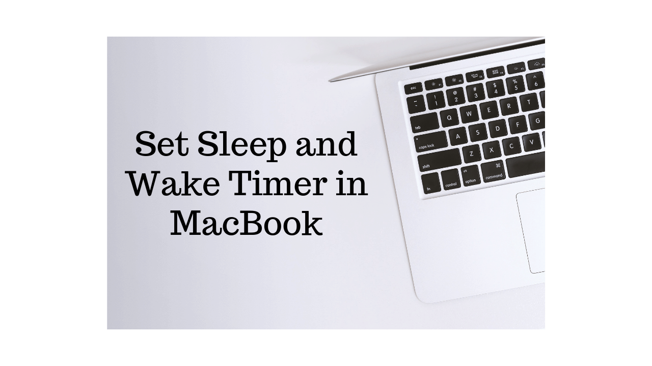 sleep timer macbook