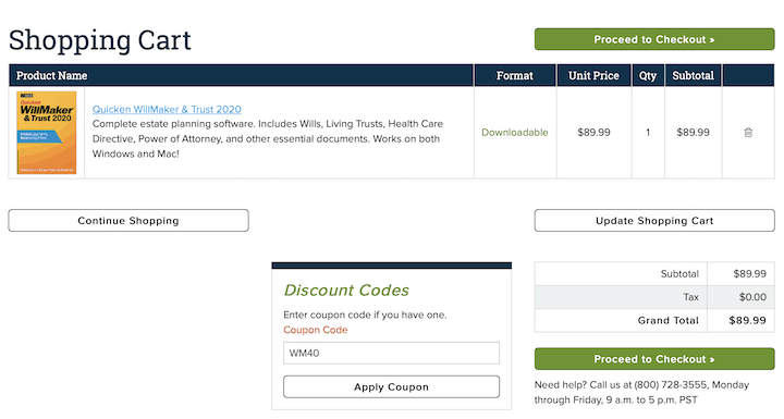 ebay quicken discount code