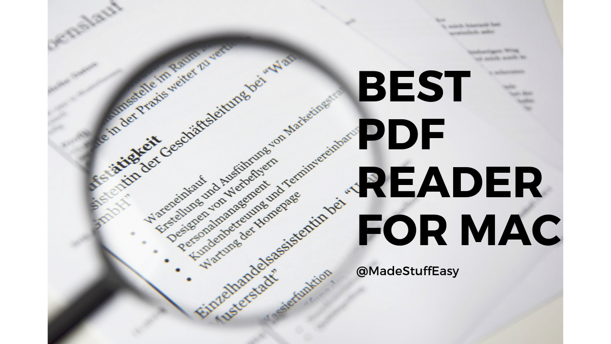 pdf screen reading software for mac