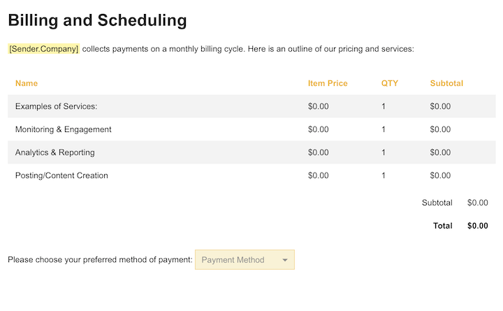 pricing and scheduling