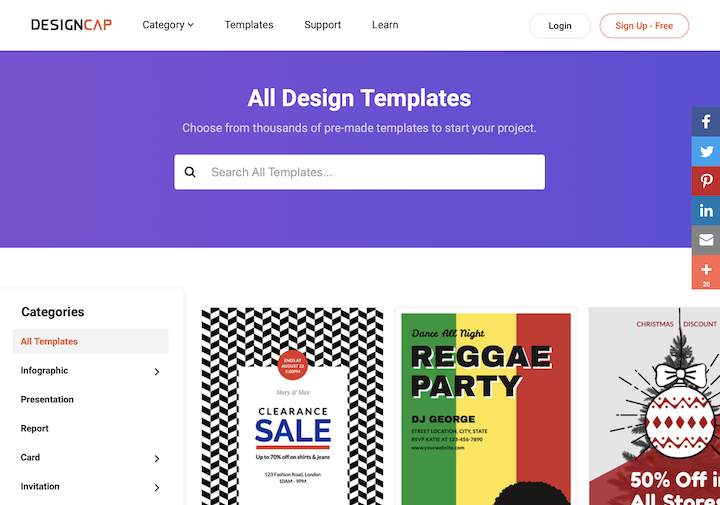 designcap templates