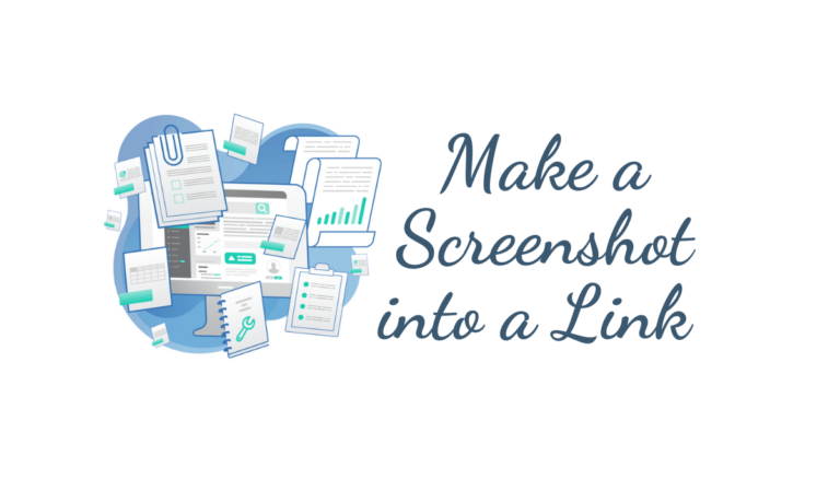 How to Make a Screenshot into a Link