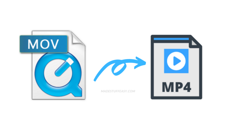 [3 Free Ways] How to Convert MOV to MP4 on Mac