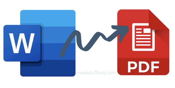 5 Ways to Convert a Microsoft Word Document to PDF Format