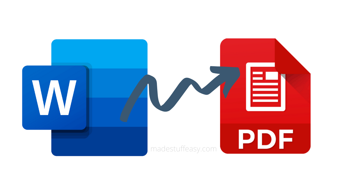 From pdf to word