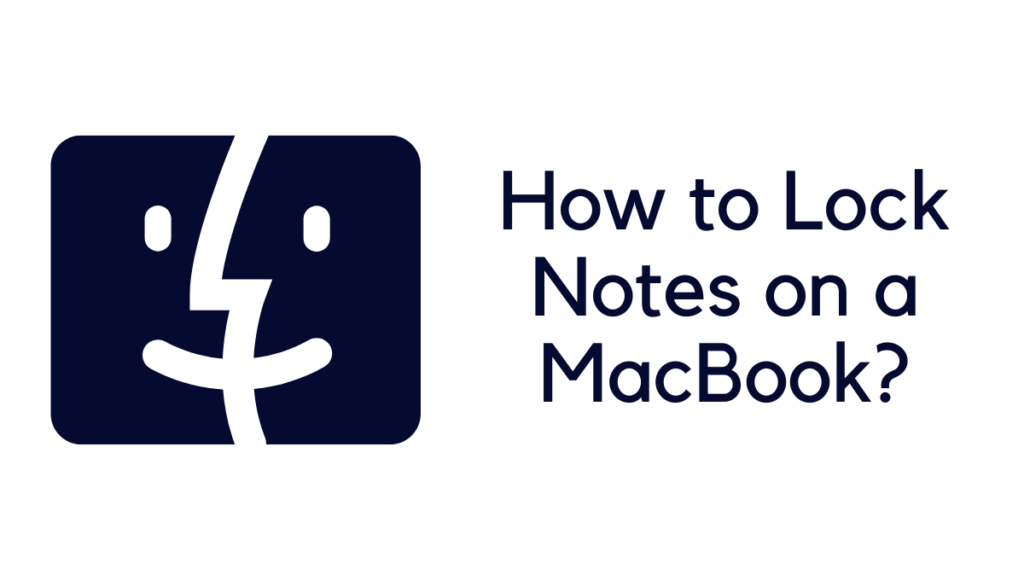 how to lock notes on macbook