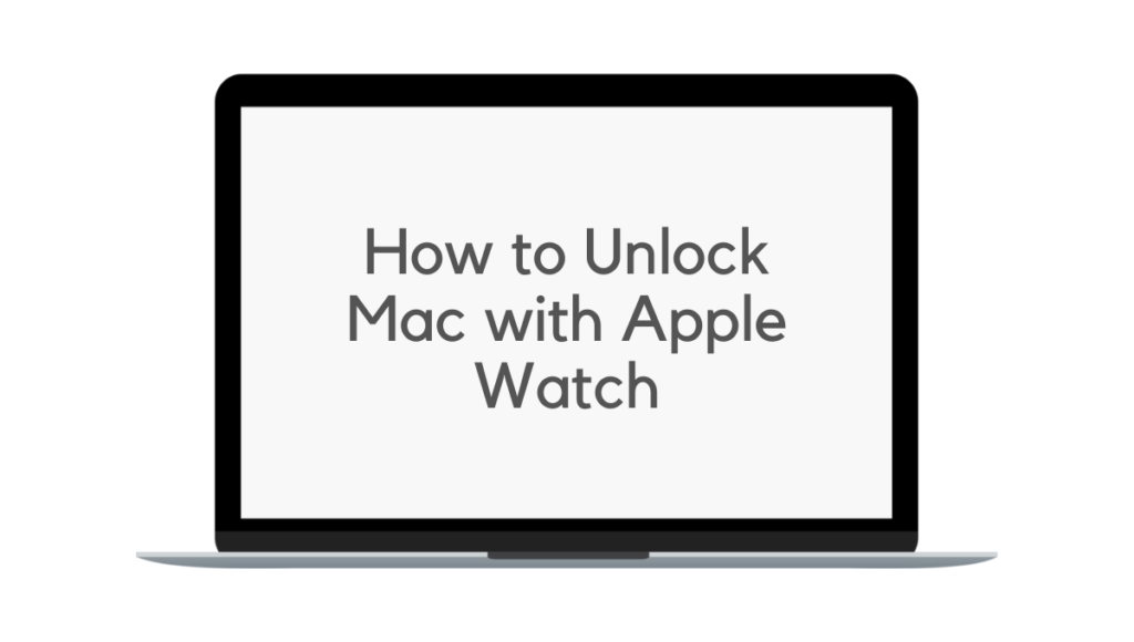 how to unlock mac with apple watch