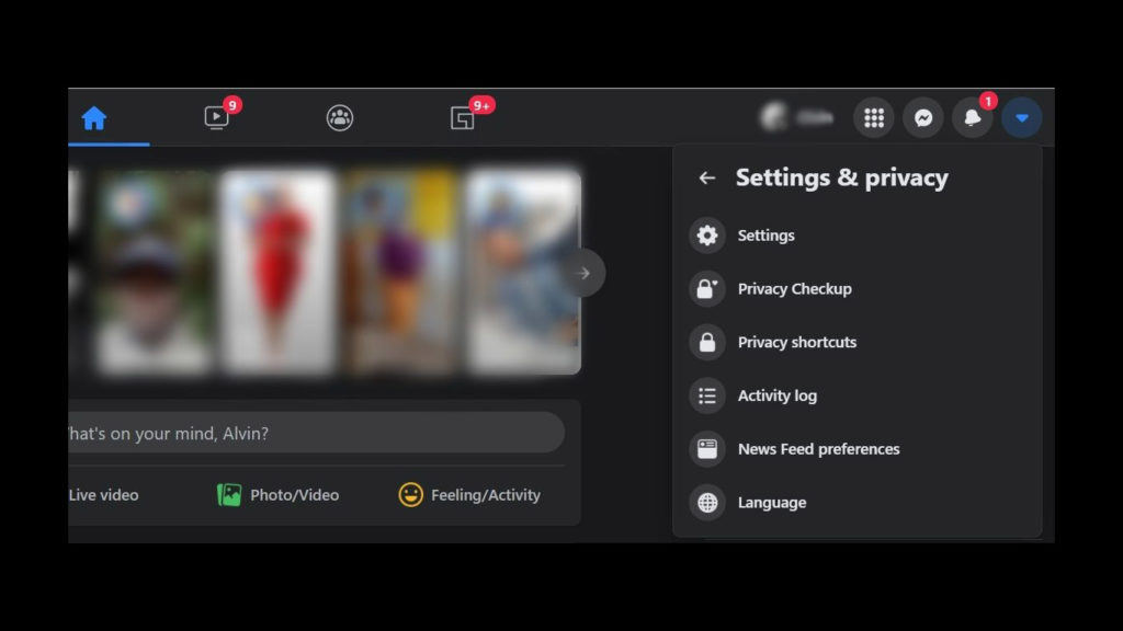 settings & privacy