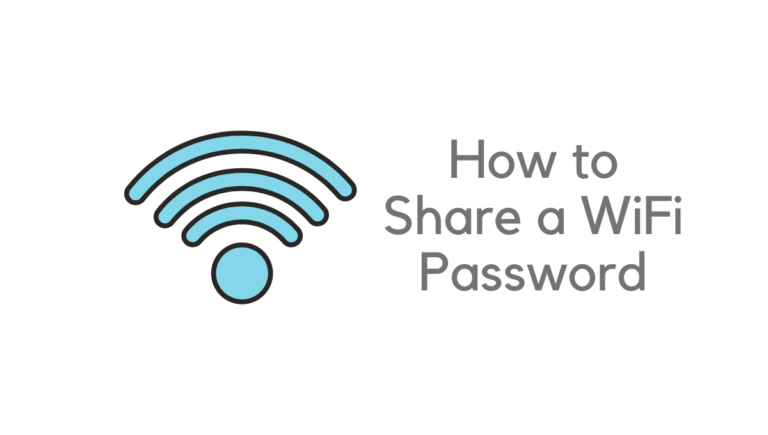 How to Share a WiFi Password on Android & iPhone