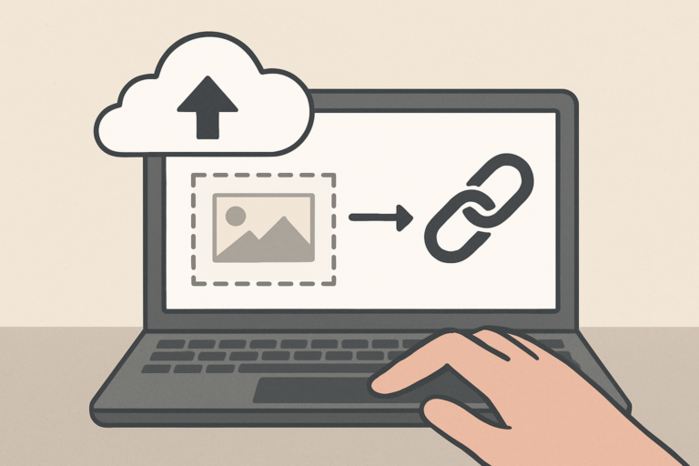 Method 1: use cloud storage to get a shareable link illustration