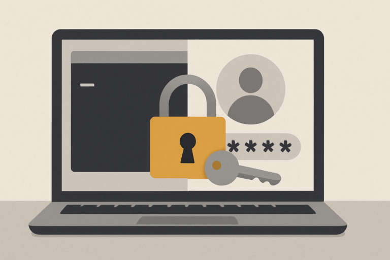 How to reset a Windows admin password with command prompt illustration